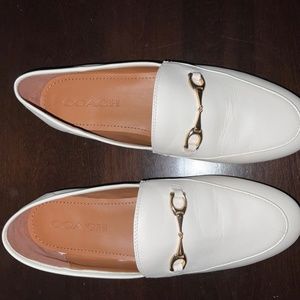 Coach Cream Loafers